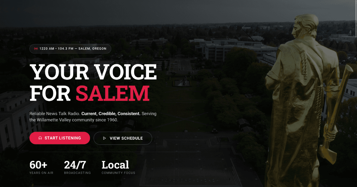 Image from KSLM Radio