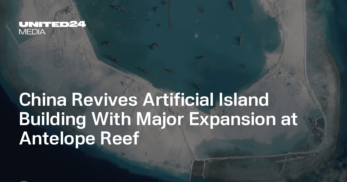 China Rapidly Expands Antelope Reef Military Base with 15 Sq Km Reclamation