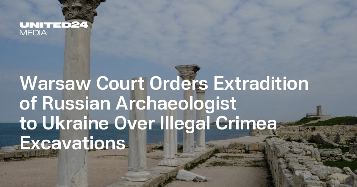 Polish Court Approves Extradition of Russian Archaeologist Oleksandr Butyagin to Ukraine