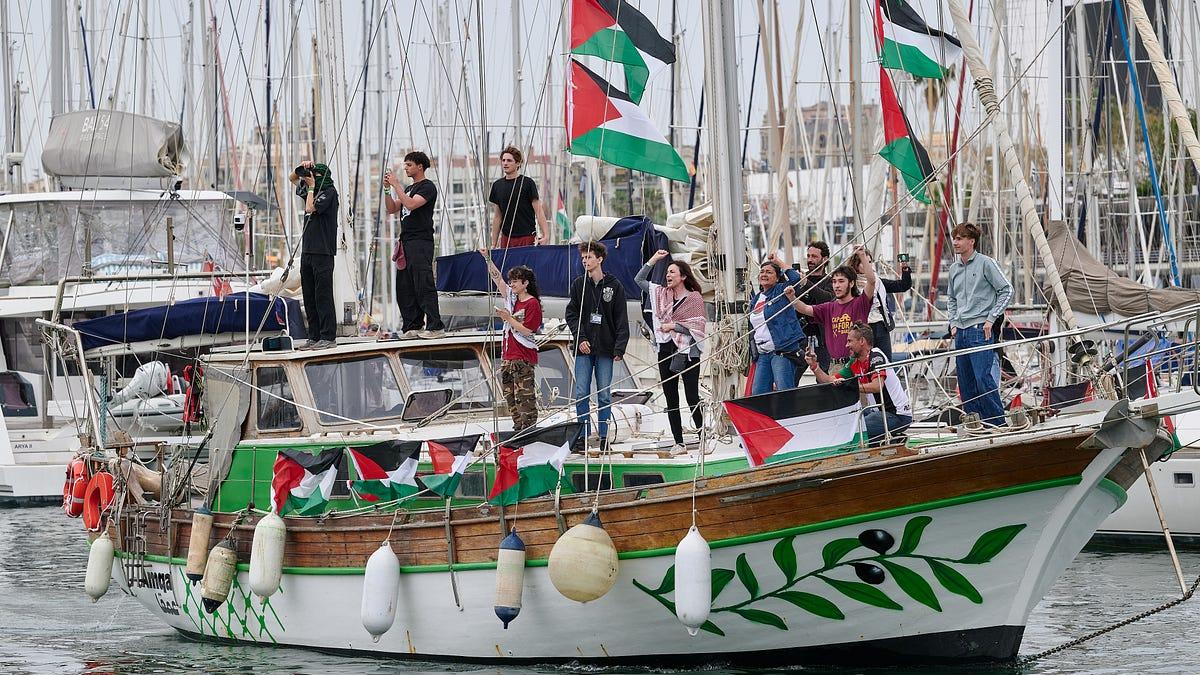Israeli Navy Intercepts Global Sumud Flotilla Vessels in Mediterranean Waters Off Crete