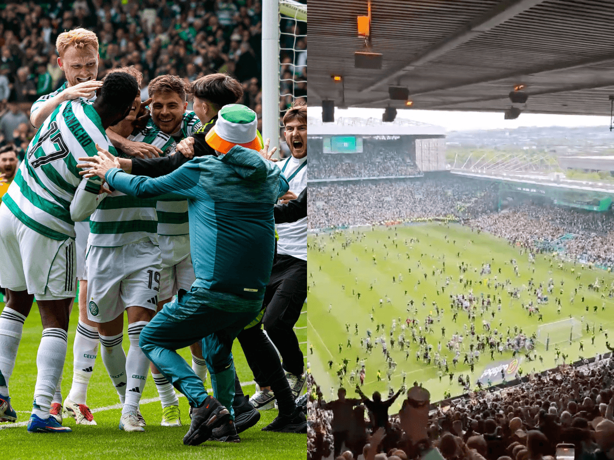 Celtic Fans Storm Pitch, Hearts Investigate Abuse After 3-1 Title Win