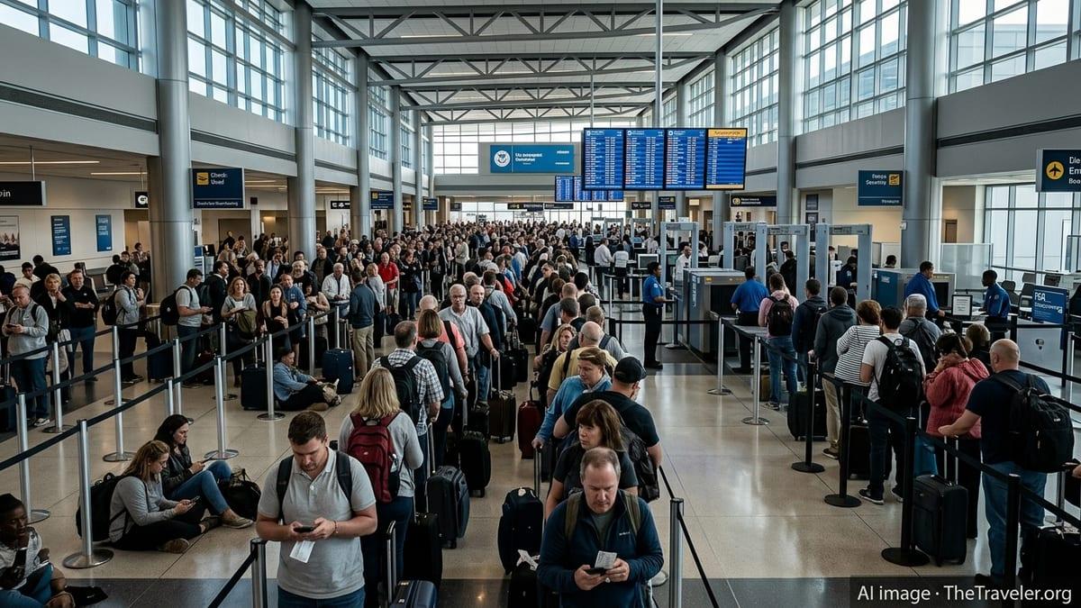 DHS Shutdown Strands 270M Passengers With 3,560 TSA Out
