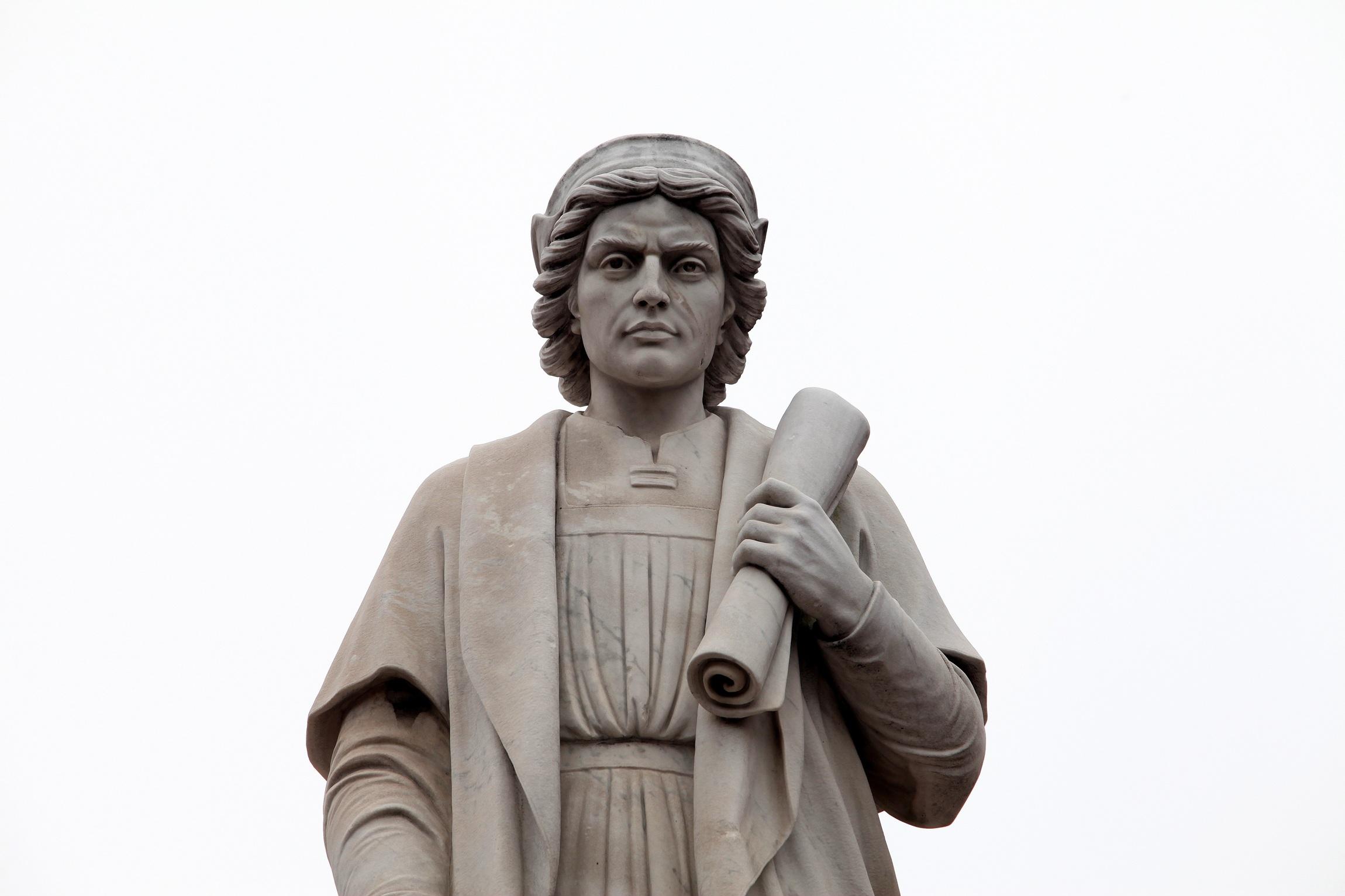 President Donald Trump Plans To Place Restored Columbus Statue On White House Grounds