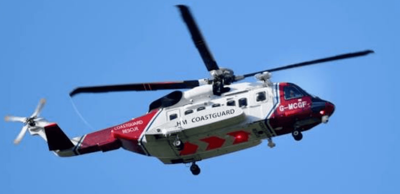HM Coastguard Launches Rescue After Vessel With Five People Reports Distress Off Plymouth