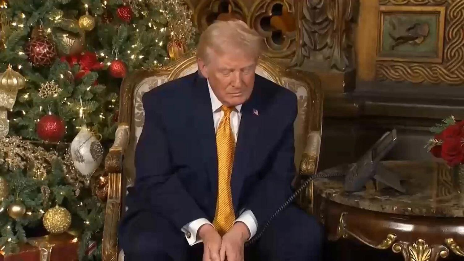 Trump Politicizes NORAD Santa Calls, Vows to Block 'Bad Santa' Infiltration