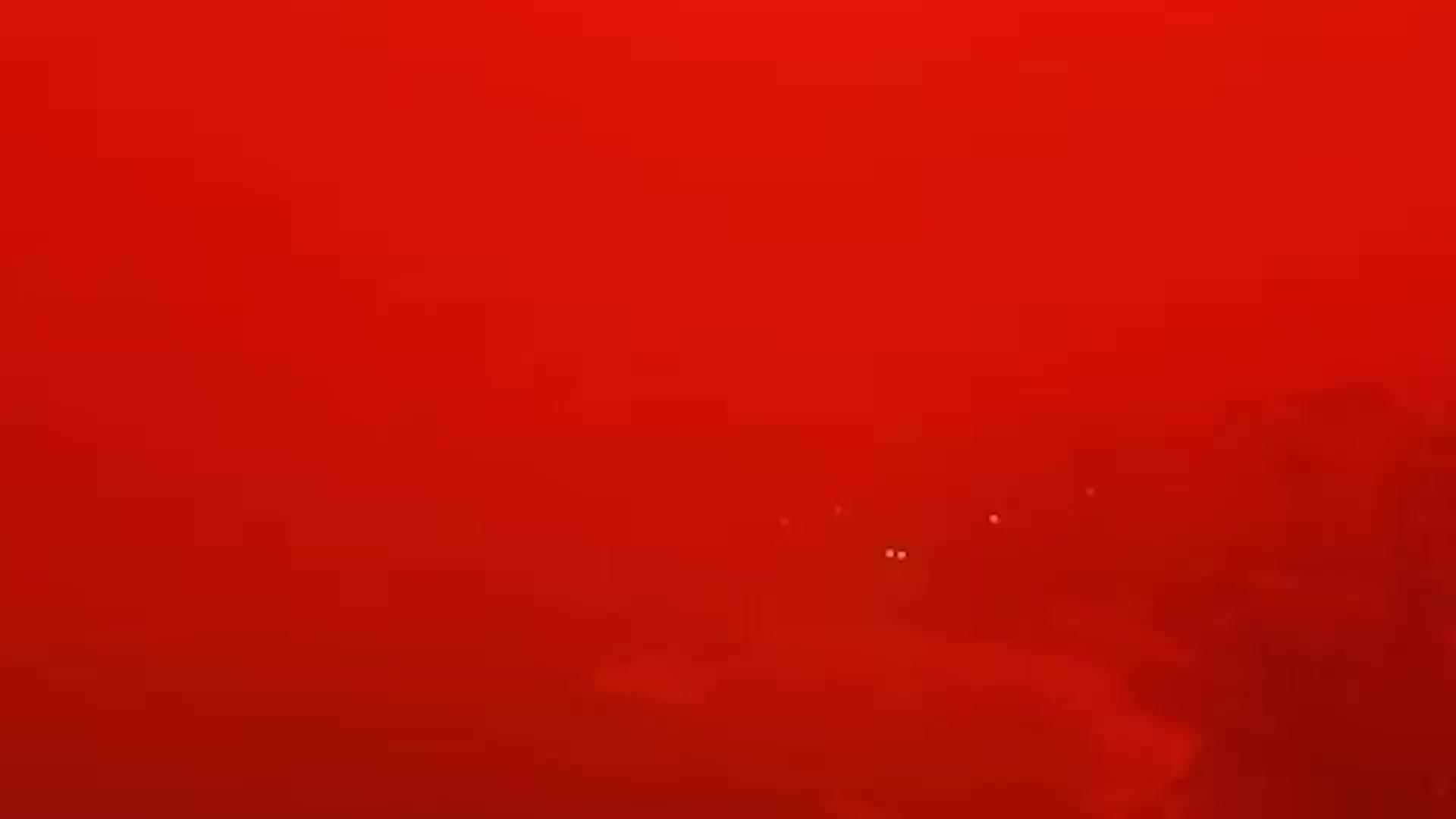 Storm Erminio Pounds Greece: Crete's Skies Turn Apocalyptic Red