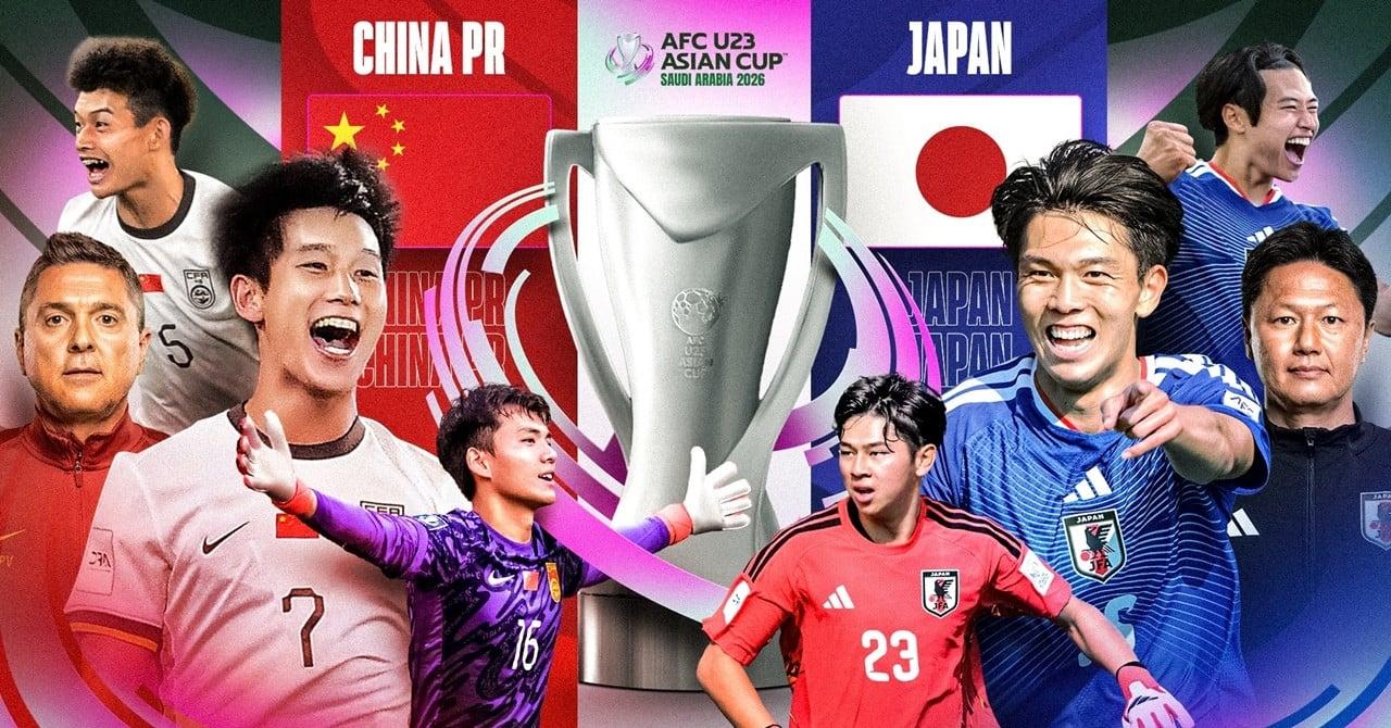Japon U23 Faces Chine U23 in AFC U23 2026 Final at Prince Abdullah Sports City Stadium