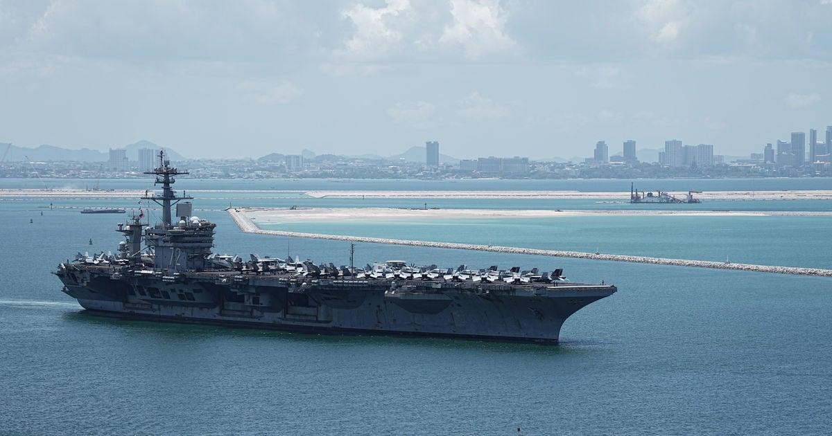 USS Abraham Lincoln Sailors Reach Pattaya After 286 Days at Sea