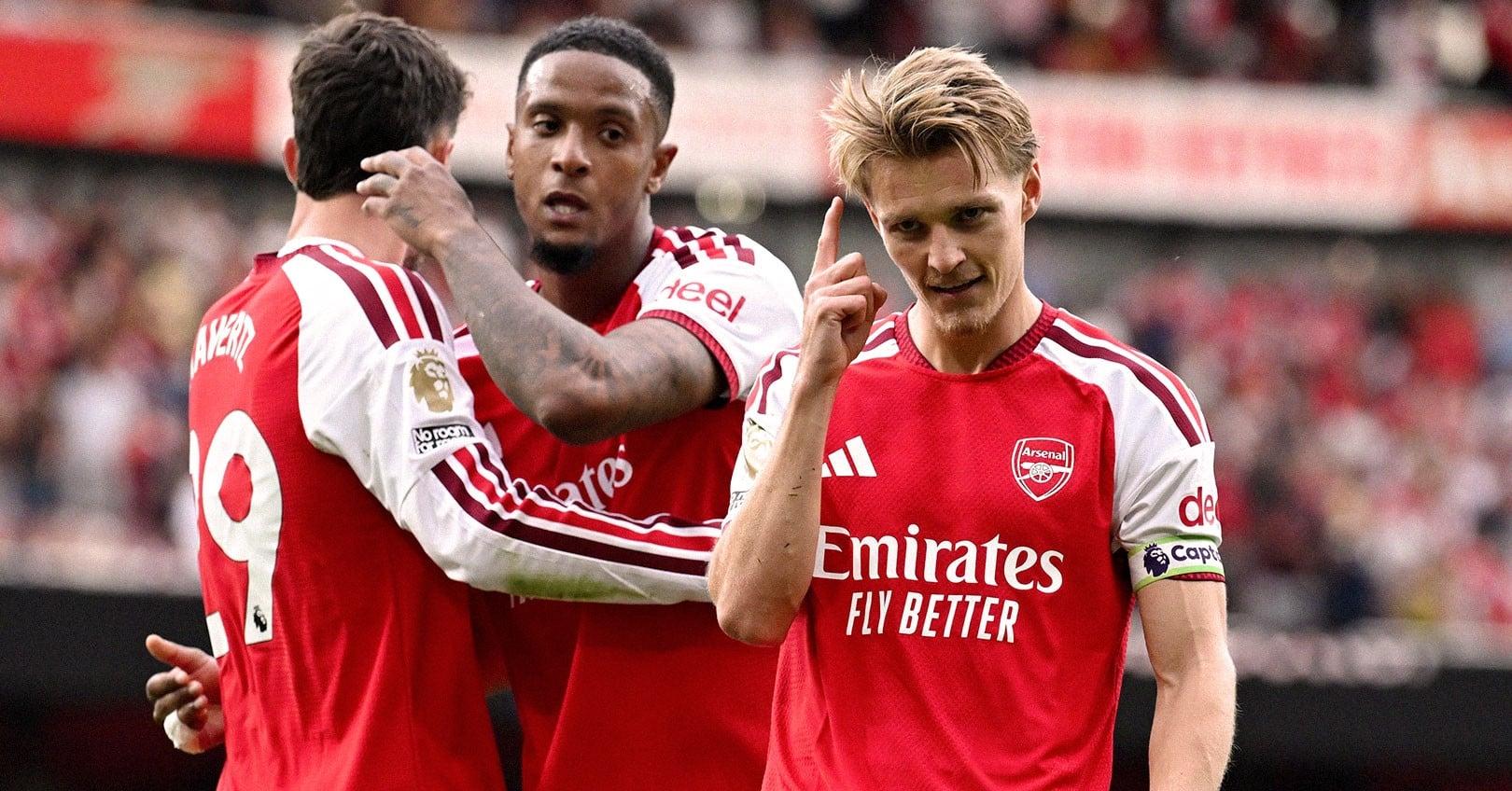 Martin Ødegaard Scores As Arsenal Beat Napoli 1-0 In UEFA Champions League