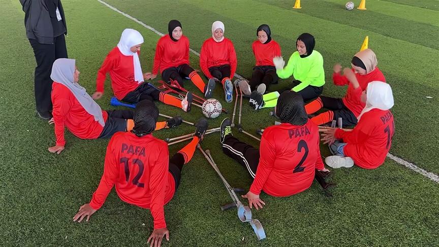 PAFA Builds Amputee Football Teams in Deir Albalah, Supporting 80 Players in Gaza