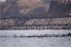 Spain Installs Sea Barrier on Ceuta Border With Morocco After Frontier Rush Kills 67