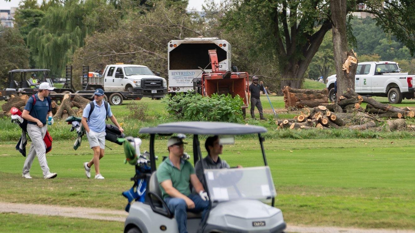 Judge Ana Reyes Orders Trump Administration To Halt East Potomac Golf Course Tree Cutting Until Oct. 26