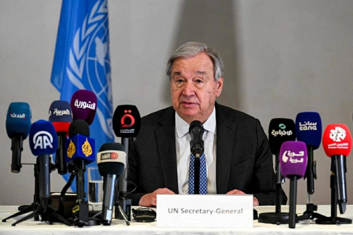 António Guterres Urges International Community to Support Syria, Criticizes Israel in Damascus Visit