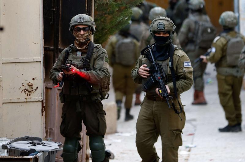 Israeli bulldozers uproot olive trees northwest of Salfit