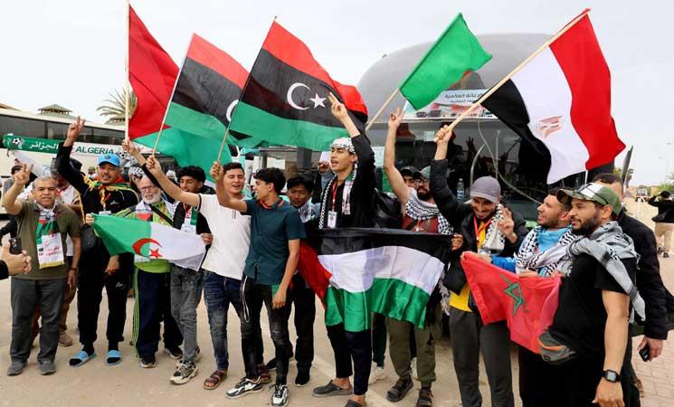 Al-Samoud Convoy Resumes Journey Toward Gaza After Passport Checks Near Zliten, Libya