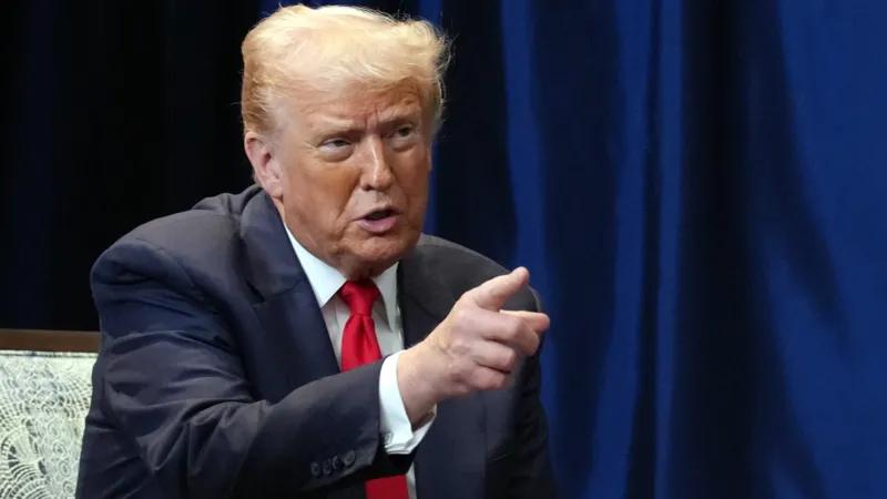 US President Donald Trump Backs Regime Change in Iran