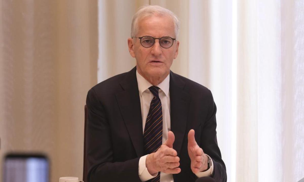 Norwegian PM Jonas Gahr Store Says Norway Must Engage China On AI And Disarmament
