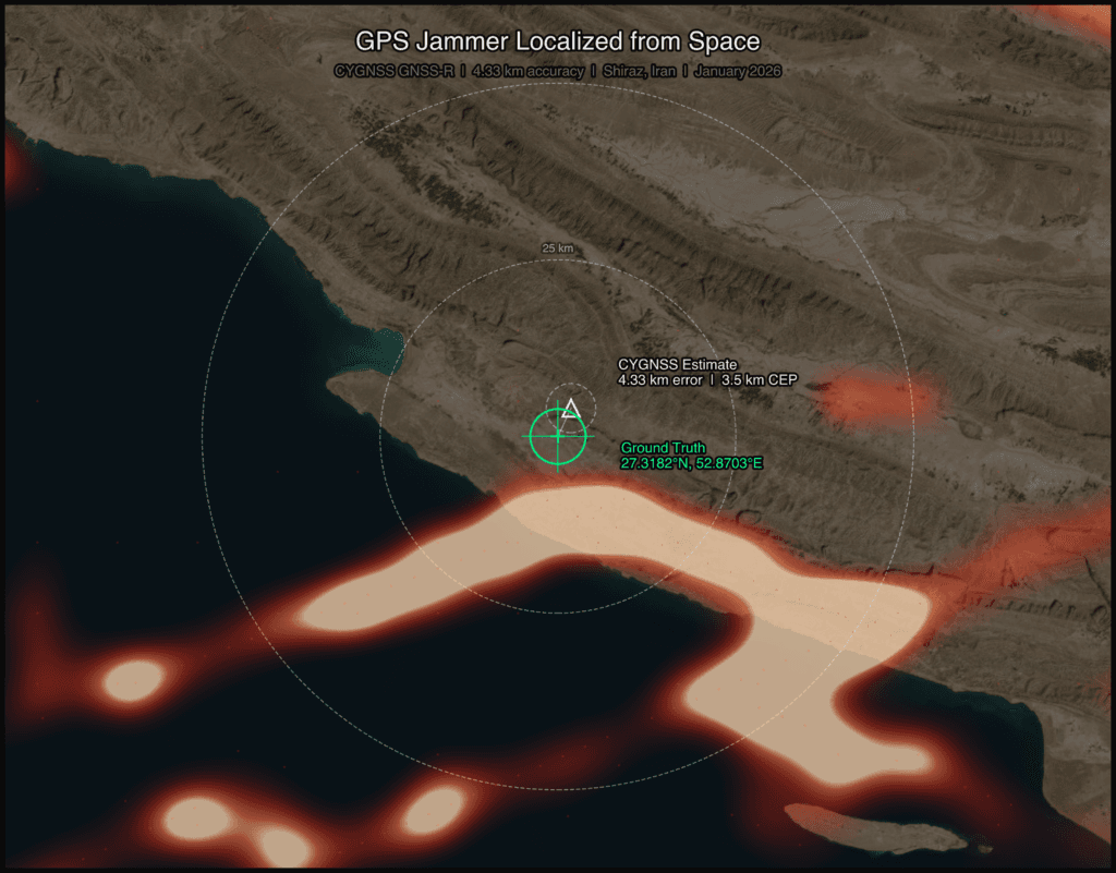 Mystery GPS jammer in Iran becomes test for NASA satellites’ capabilities