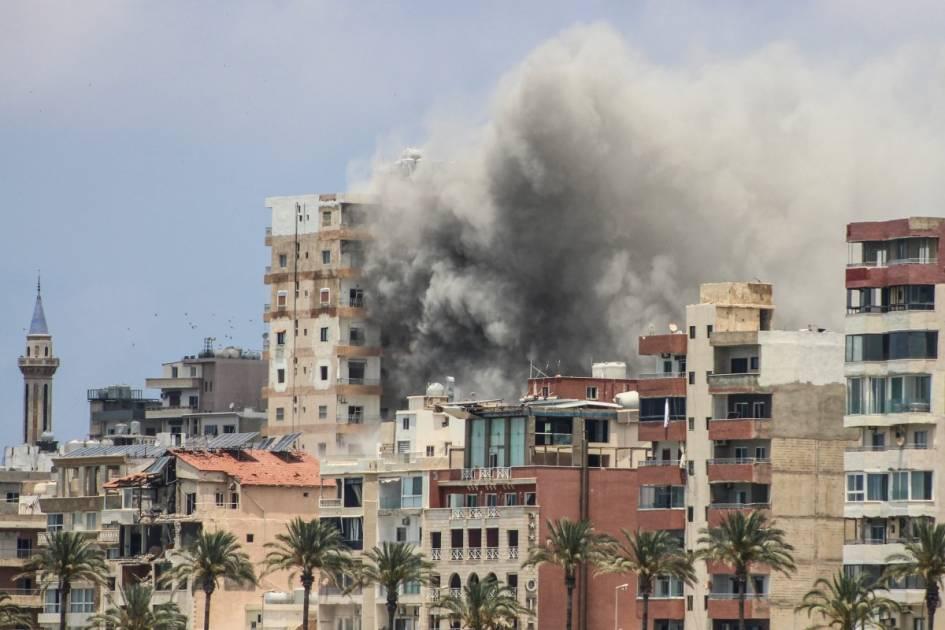 Israel Air Strikes Sejoud In Southern Lebanon Minutes After Ceasefire Announcement, Killing At Least 47