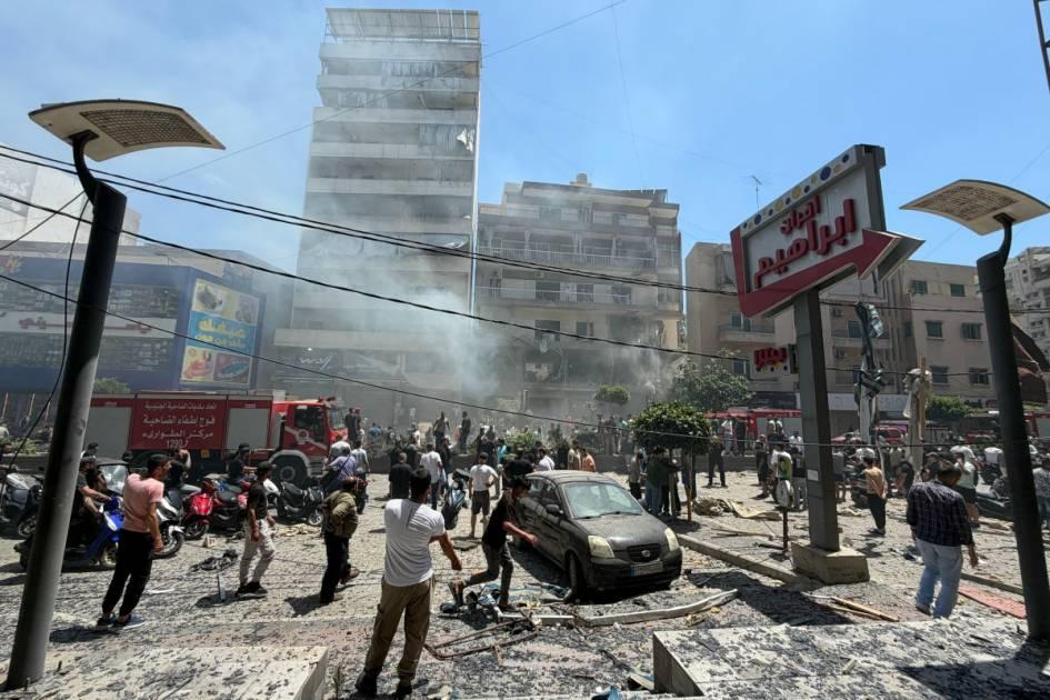 Israel Strikes Beirut’s Southern Suburbs, Killing Three, Iran Warns Imminent Response