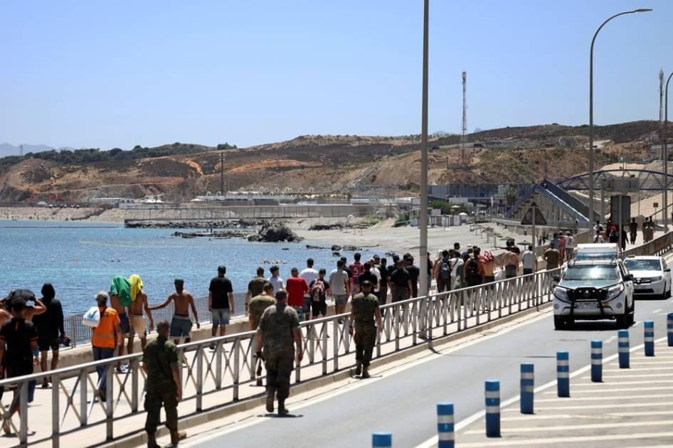 Ursula Von Der Leyen Urges Spain To Reinforce EU Borders After Ceuta Migrant Crisis