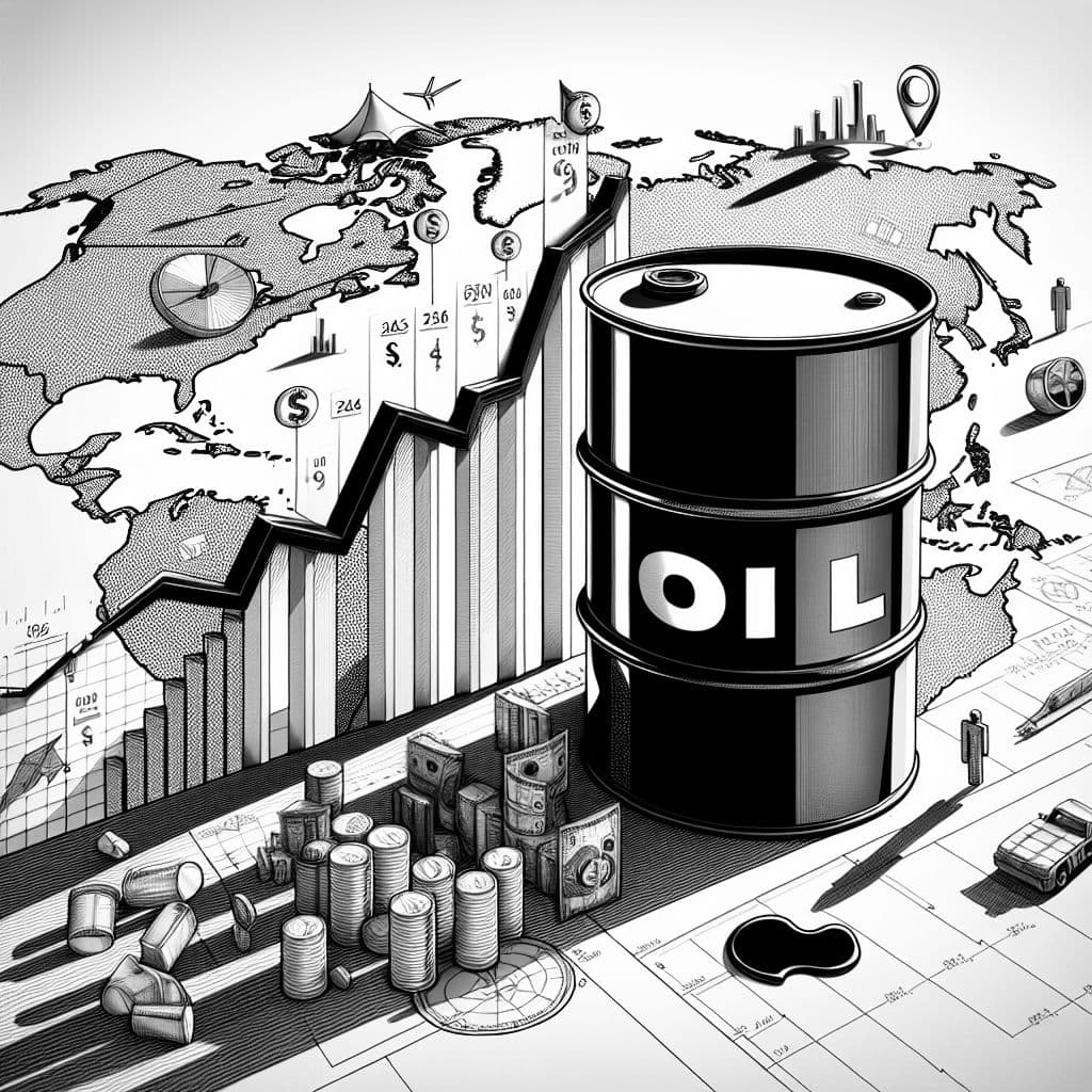 Rising oil prices and their effects on the global economy.