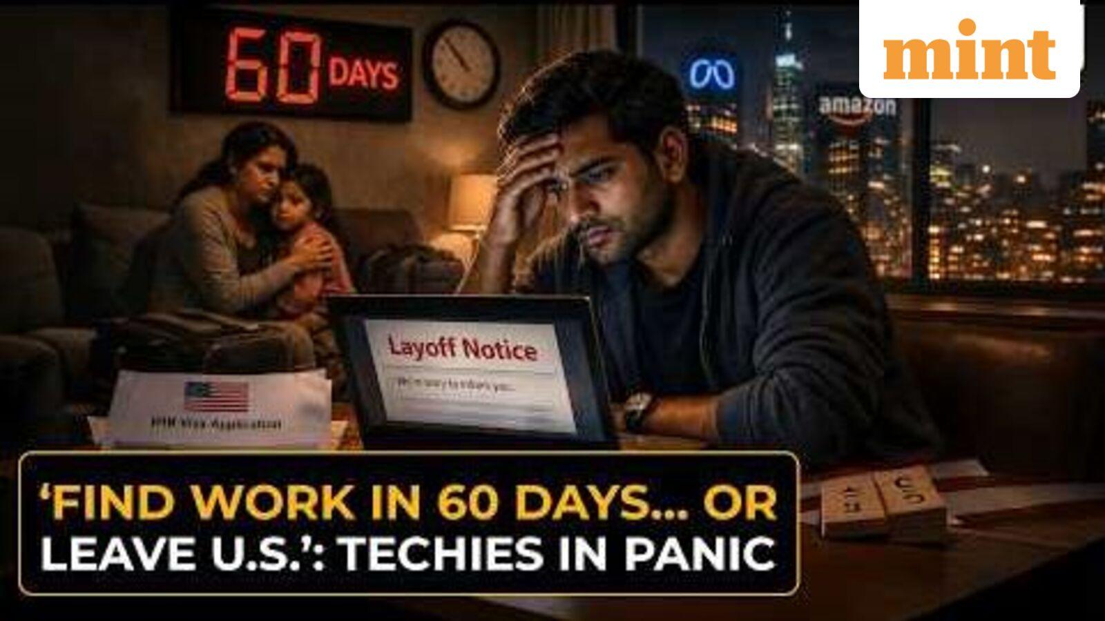 Meta And Amazon Layoffs Put Indian H-1B Workers Under 60-Day Visa Deadline