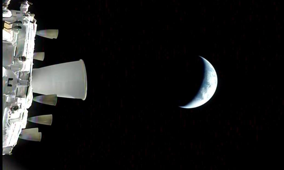 NASA Completes Perigee Raise Burn On Artemis II