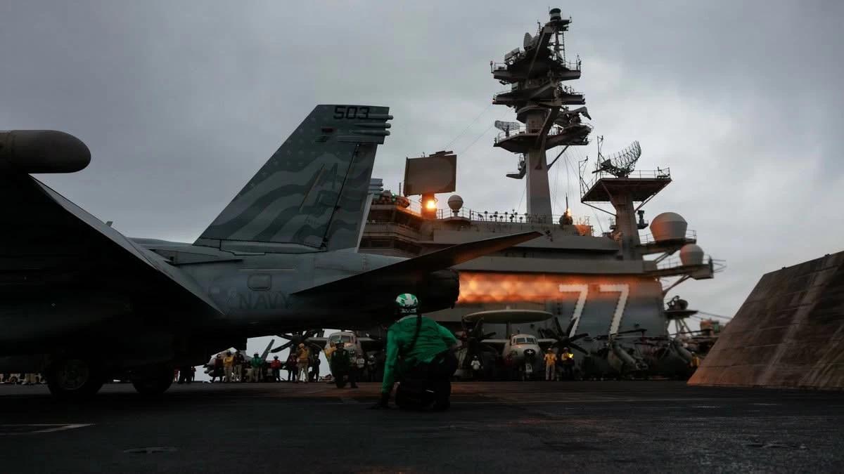 CENTCOM Commander Brad Cooper Says USS Abraham Lincoln Mental Health Record Is Among Lowest