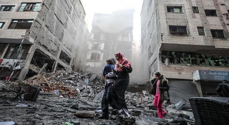 Israeli Strikes Kill 10 Palestinians in Gaza, Including at Police Headquarters