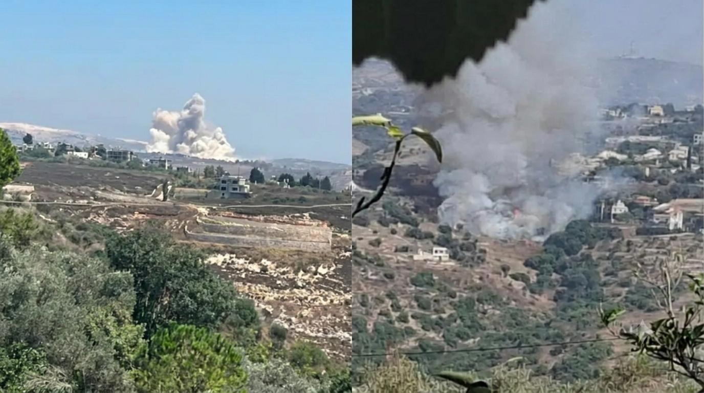 Israeli Airstrikes Kill Five in Nabatieh and Target Towns Across Southern Lebanon