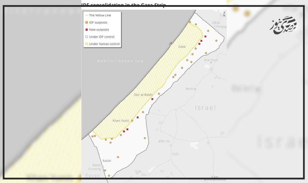 Israel Builds Miles-Long Earthen Barrier Inside Gaza, Separating the Yellow Line