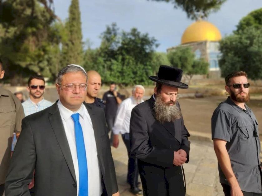 Far-Right Israeli Minister Ben-Gvir Storms Al-Aqsa Mosque, Sparking Regional Outrage
