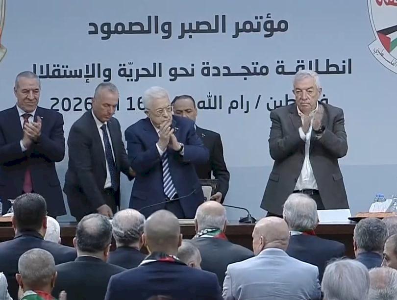 Mahmoud Abbas Casts Vote in Fatah Elections for Central Committee and Revolutionary Council