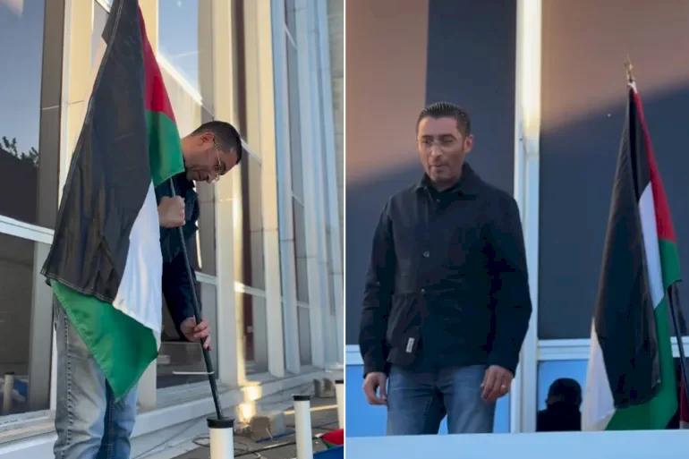 Vénissieux Mayor Idir Boumertit Removes Palestinian Flags After Prefecture Threatens Court Seizure