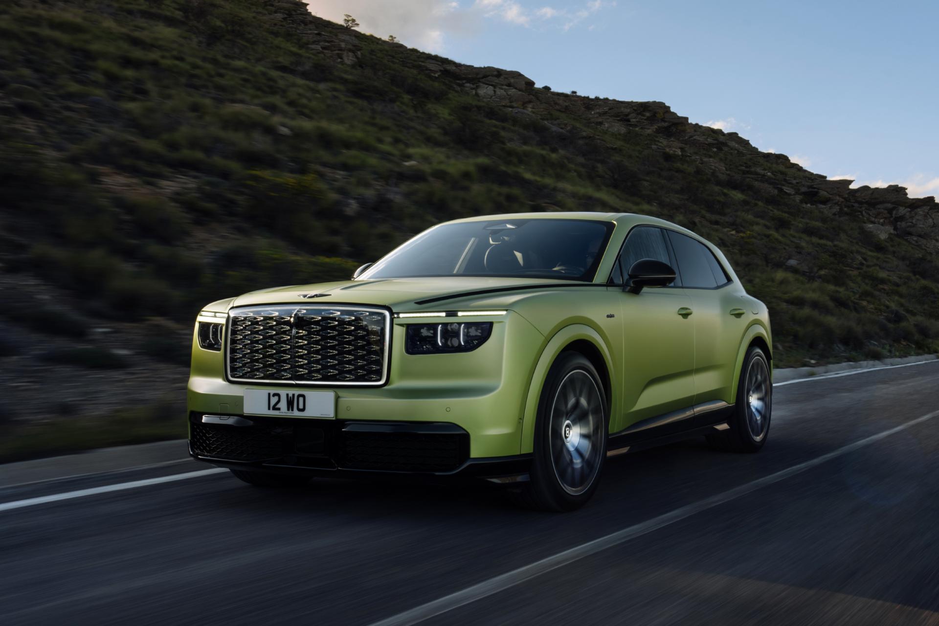 Bentley Unveils Torcal, Its First Fully Electric Production Car