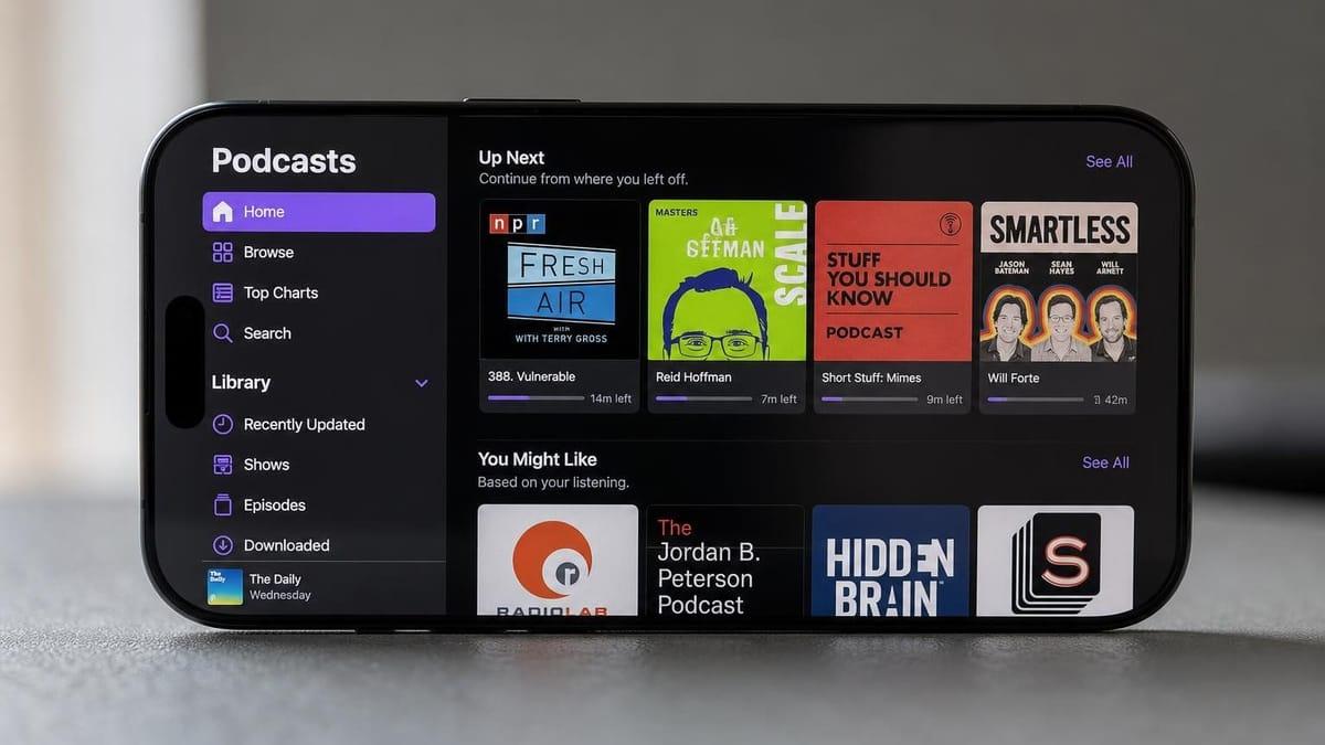 Apple Acqui-Hires Huxe, Licensing AI Podcast Technology From Raiza Martin