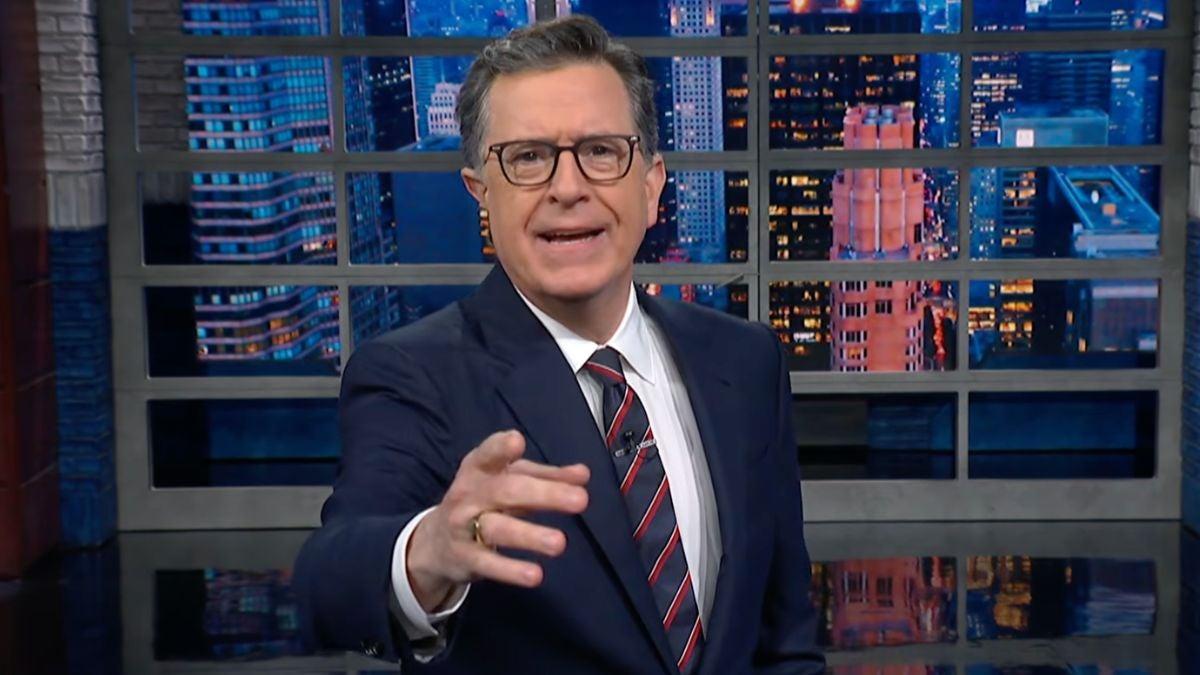 Stephen Colbert Mocks JD Vance's Defense of Trump's Jesus Post and Pope Attack