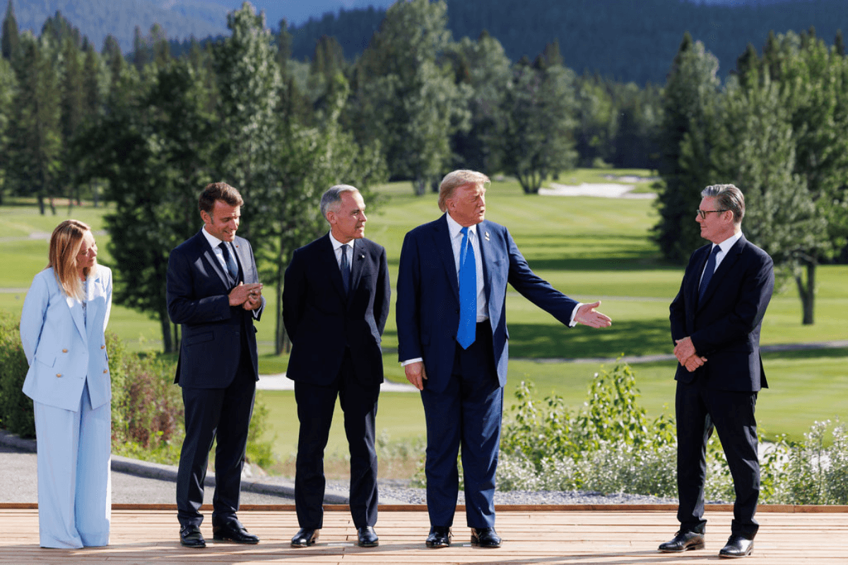 Trump Signals Focus on Ukraine at G7 in Evian-Les-Bains After Russia Drone and Missile Attack