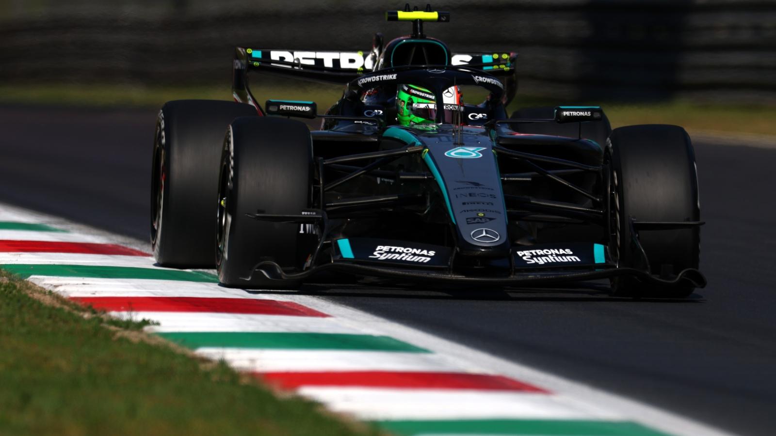 Ferrari’s Leclerc Crash and Hamilton Sixth Leave Mercedes 1-2 at Monza as Antonelli Wins