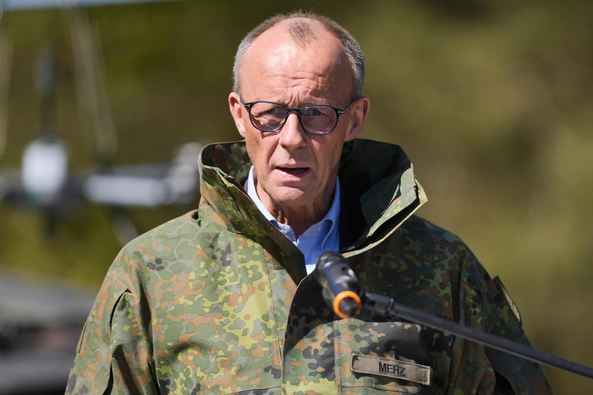 Friedrich Merz Says He Won’t Renounce Working With Donald Trump After Iran Spat