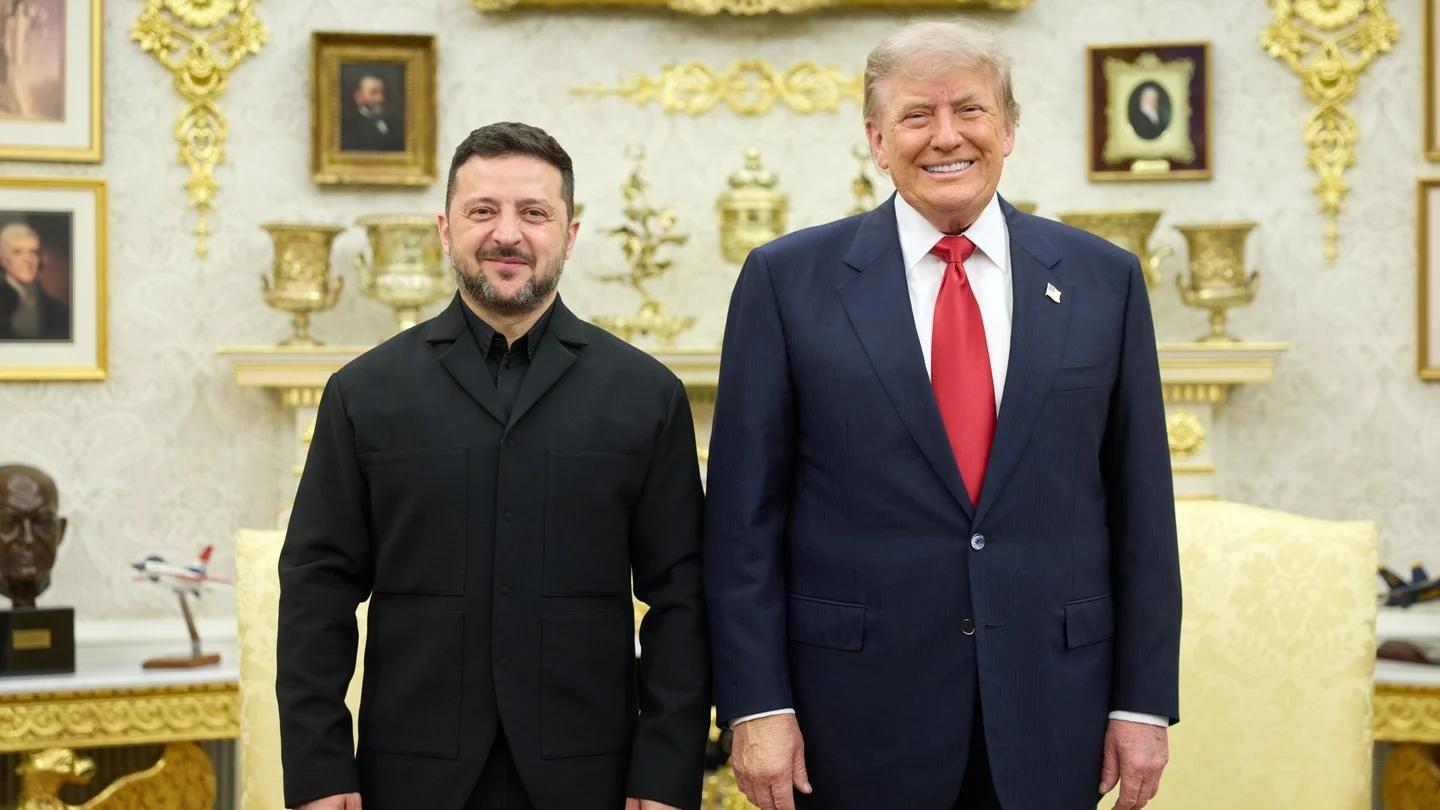 Trump Meets Zelenskyy at White House to Discuss Patriot Air Defense Licenses