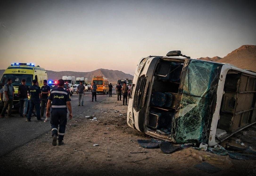 Bus Rollover Kills At Least 16 on Dahab-Nuweiba Road in Egypt’s South Sinai