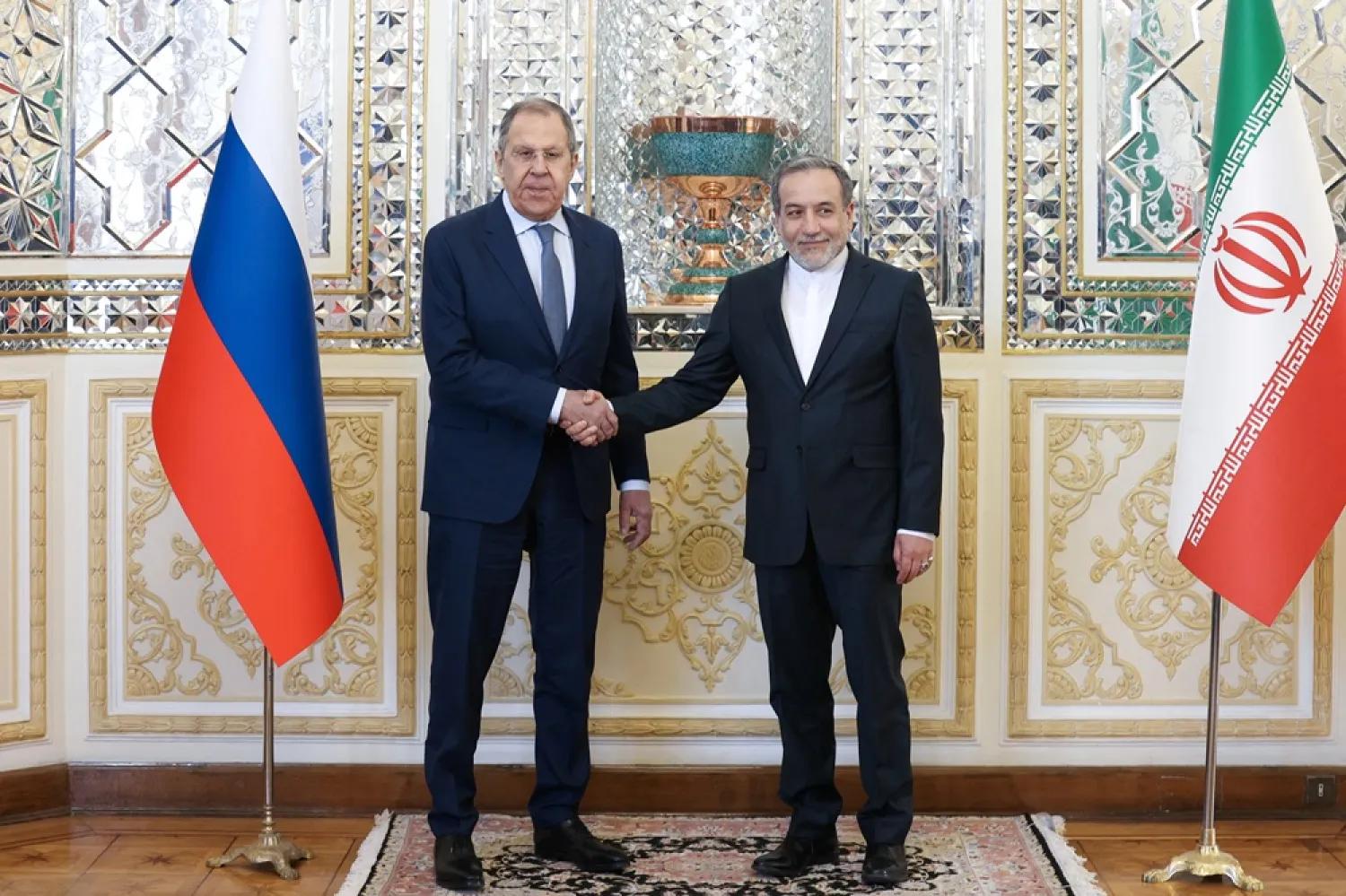 Lavrov Visits Tehran For Talks With Iranian Counterpart Abbas Araqchi