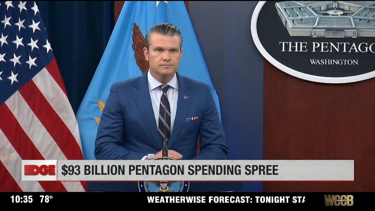 Defense Secretary Pete Hegseth's Pentagon Spends $93 Billion on Lobster, Ribeye, Recliners
