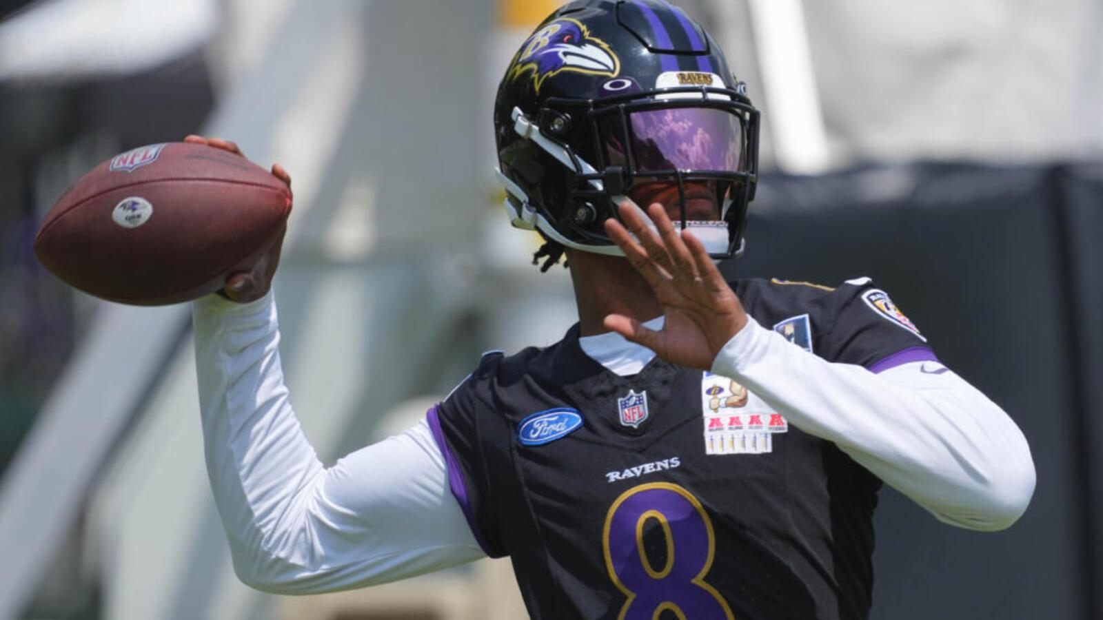 Lamar Jackson Leads Ravens with Voluntary Offseason Workout Debut