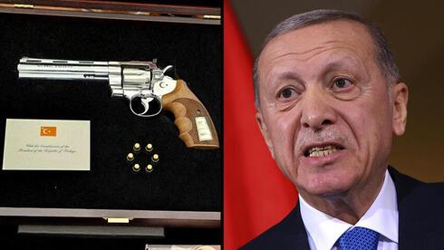 Recep Tayyip Erdogan Gifts Personalized Revolvers With Live Rounds to NATO Leaders in Ankara