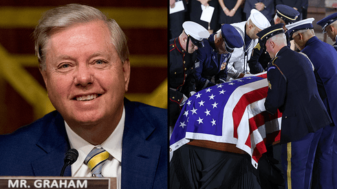Trump Joins Zelensky and Netanyahu at Lindsey Graham Funeral in Washington National Cathedral