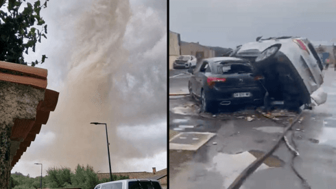 Tornado Tears Through Pomas, Aude, Injuring 39 and Damaging Hundreds of Homes