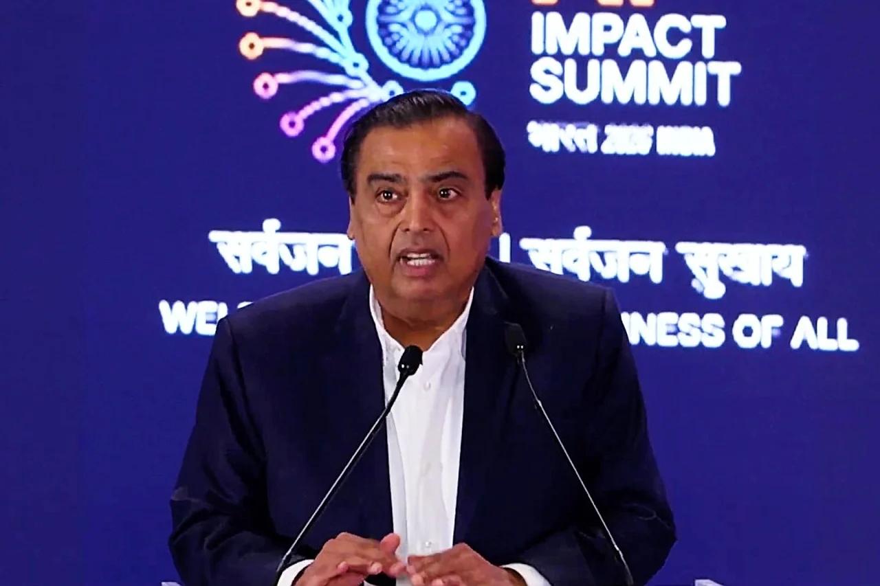 Mukesh Ambani Says Reliance Will Invest $110 Billion In India AI Infrastructure And Data Centers